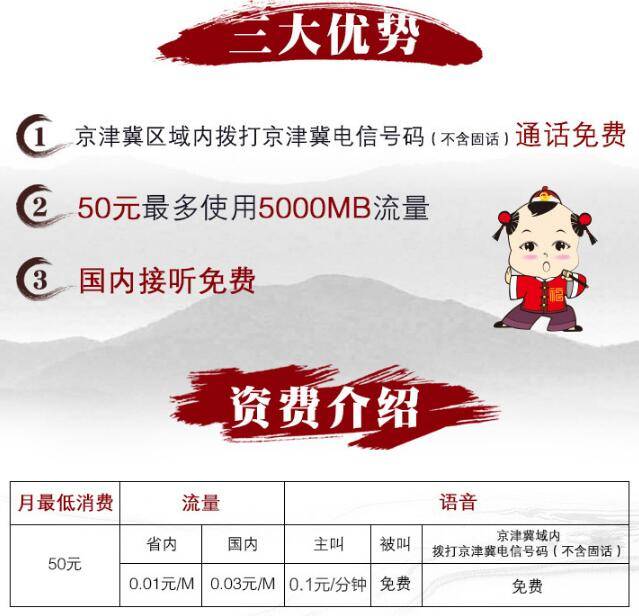 秦皇岛电信阿福简单卡 秦皇岛电信阿福简单卡